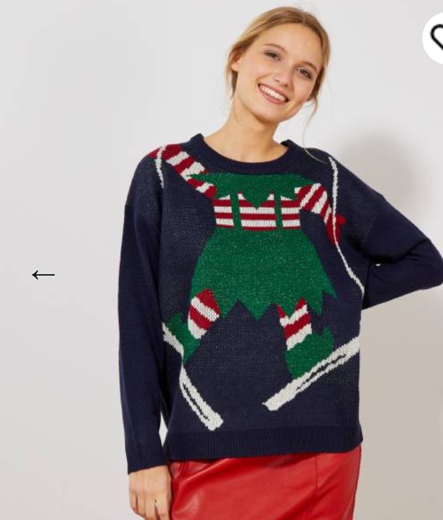Kiabi pull femme noel online
