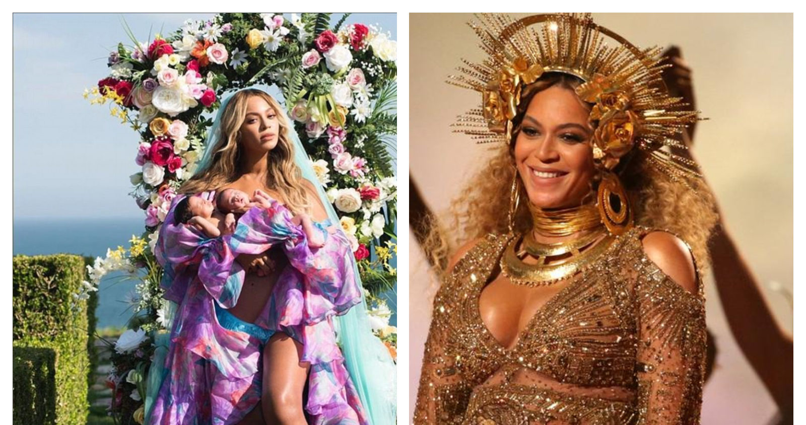 Surprise ! Beyoncé dévoile des photos de ses jumeaux Rumi et Sir !