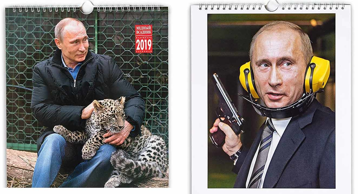 Vladimir Poutine : son calendrier 2019 rend folles les Japonaises