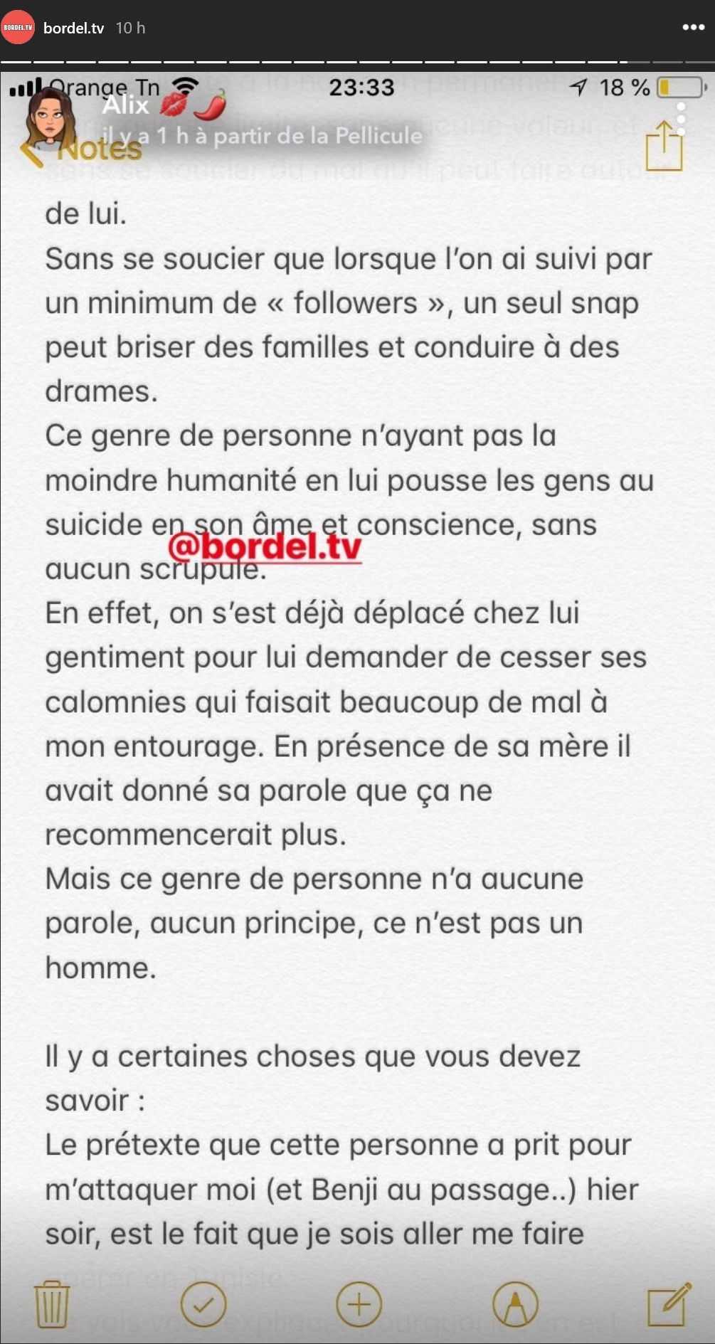 Alix clashe : La candidate tacle Magali Berdah et attaque Aqababe qui répond !