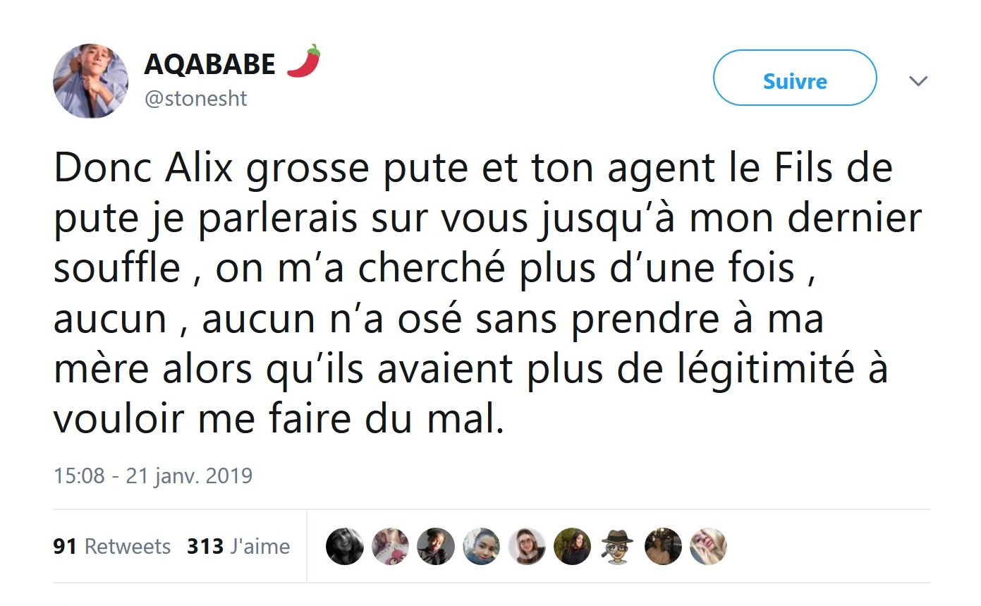 Alix clashe : La candidate tacle Magali Berdah et attaque Aqababe qui répond !