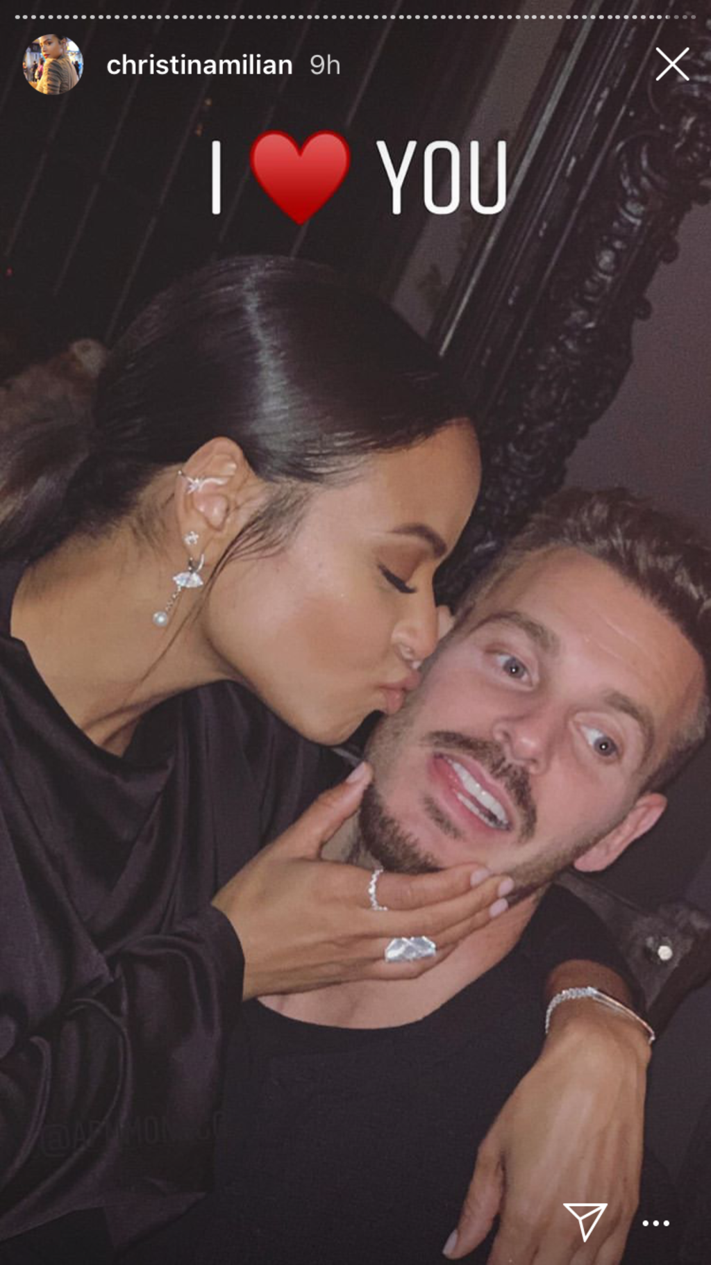 Matt Pokora et Christina Milian toujours aussi fous amoureux : Leur nouvel an en famille