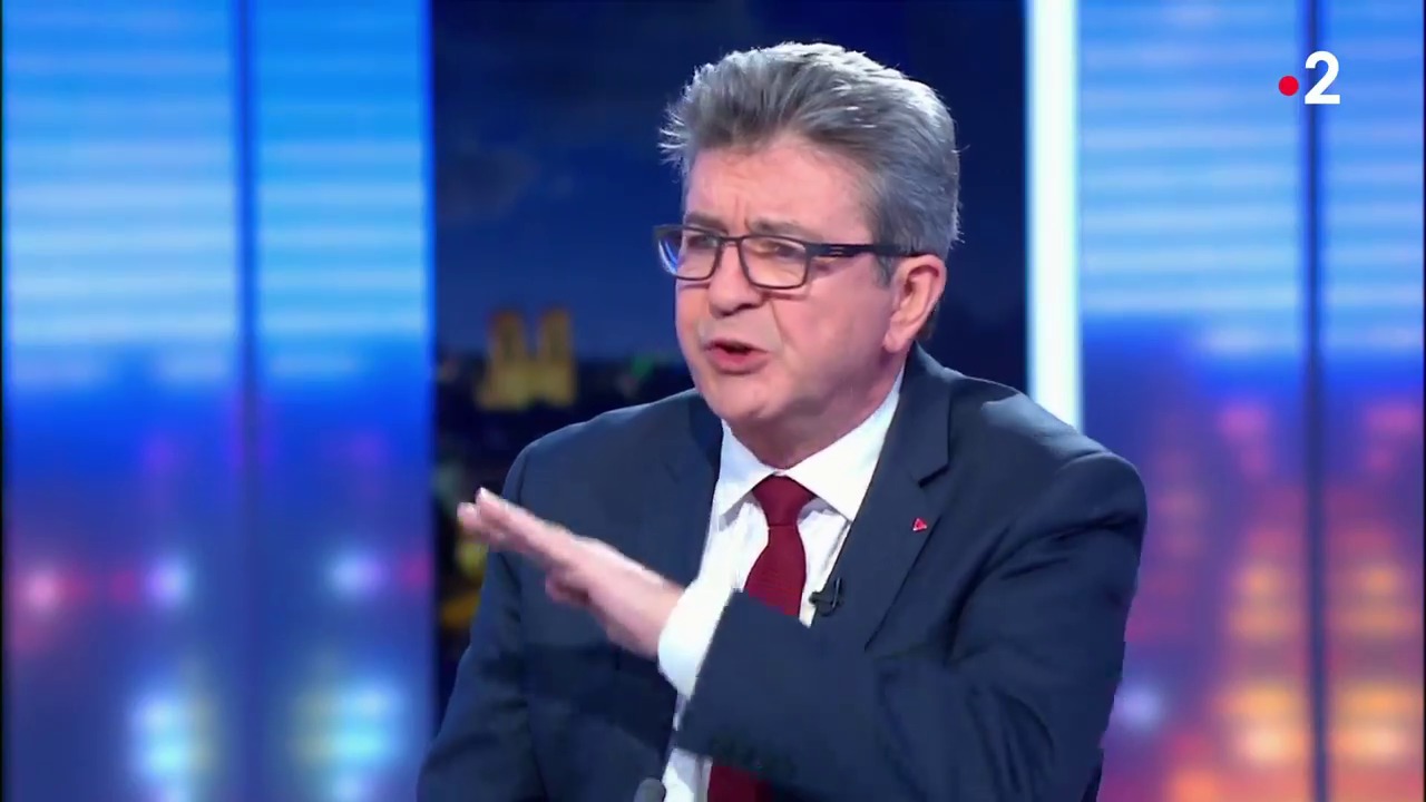 JT de France 2 : Jean-Luc Mélenchon s’en prend violemment à Anne-Sophie Lapix