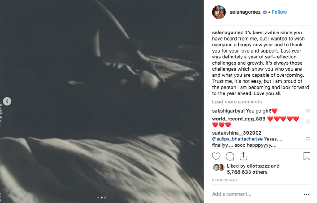 Selena Gomez : Après plusieurs mois d’absence, elle revient enfin sur Instagram !