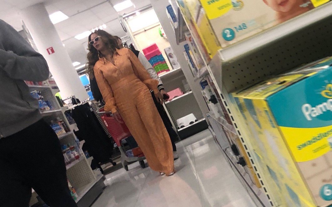 Quand Beyoncé fait ses courses au supermarché ça donne ça !