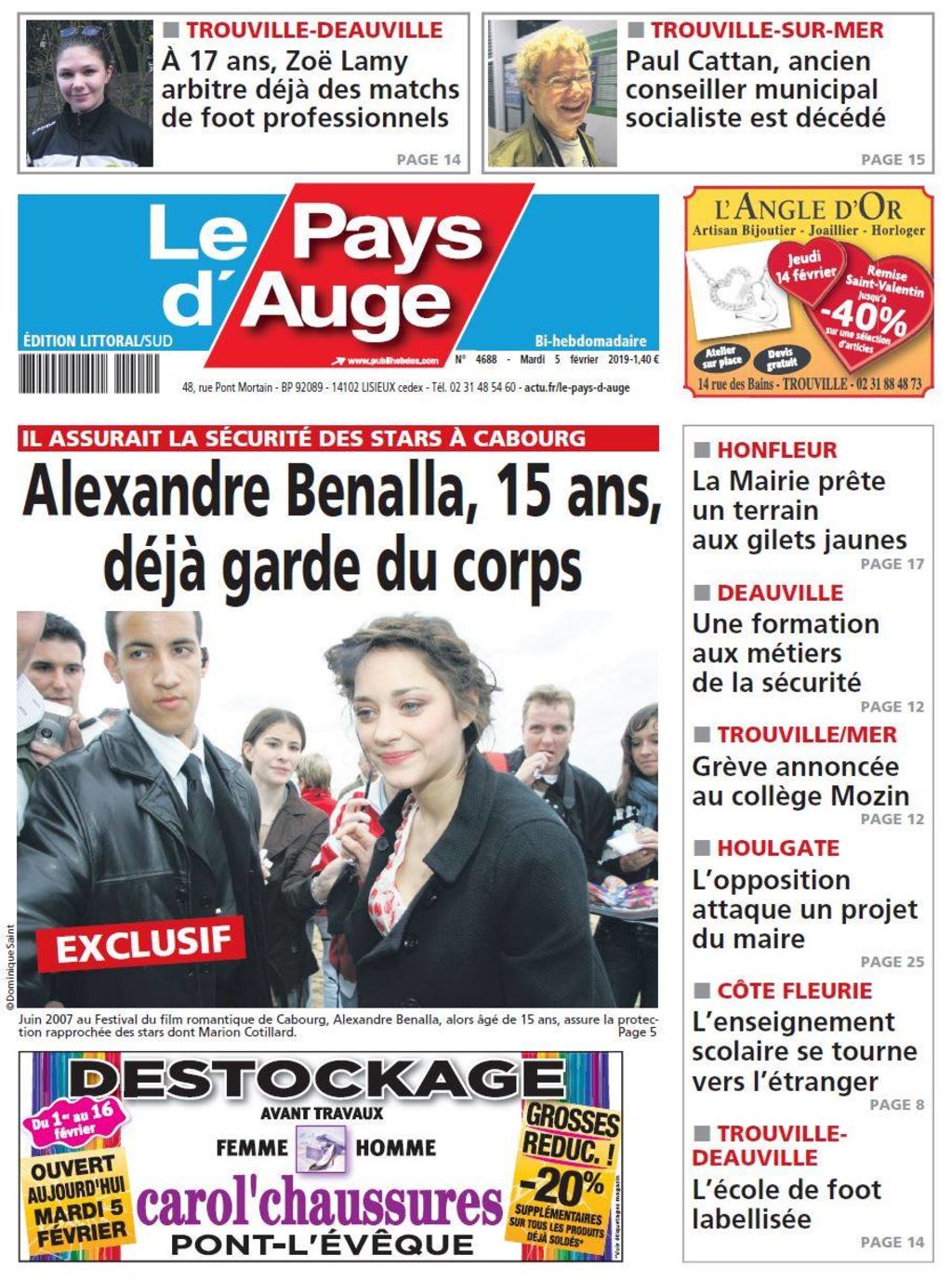 Alexandre Benalla : à 15 ans il jouait au garde du corps de deux célèbres acteurs français !