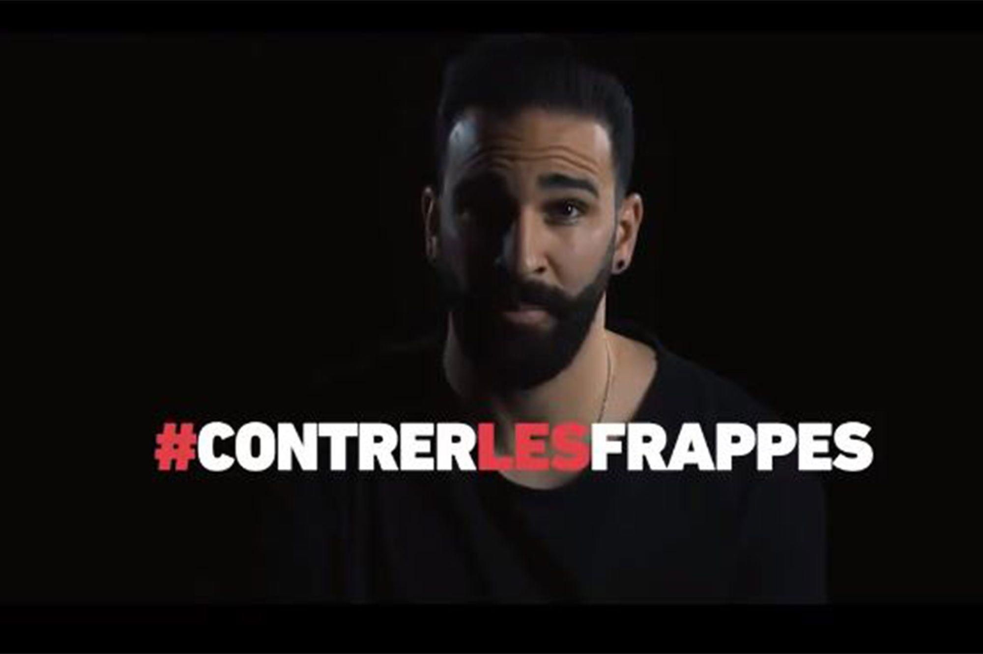 Adil Rami fait campagne contre les violences faites aux femmes