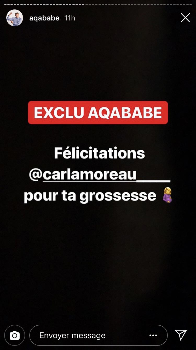 Carla Moreau enceinte de Kévin Guedj ? Aqababe fait des révélations