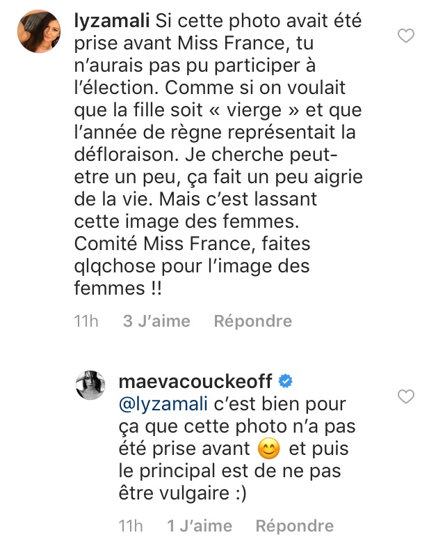 Miss France : Maëva Coucke pose seins nus... et fait polémique