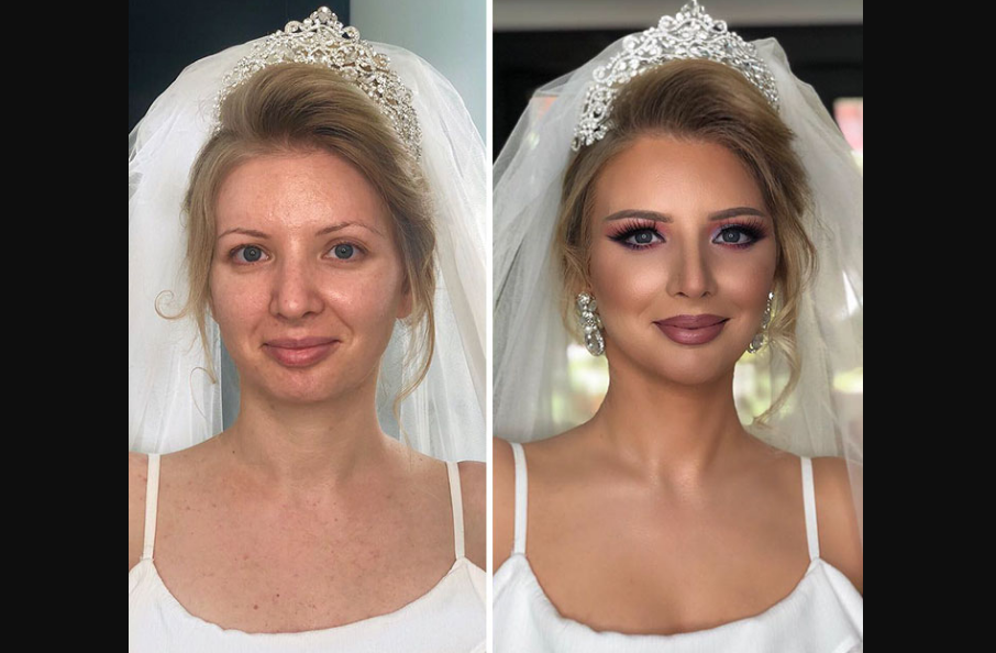 Maquillage : L’incroyable avant/après de ces futures mariées