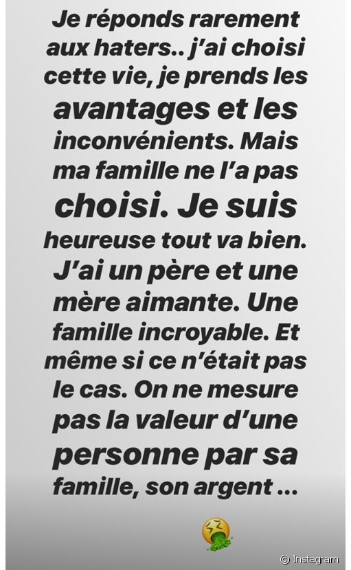 Iris Mittenaere : Attaquée sur les réseaux sociaux, elle répond sèchement