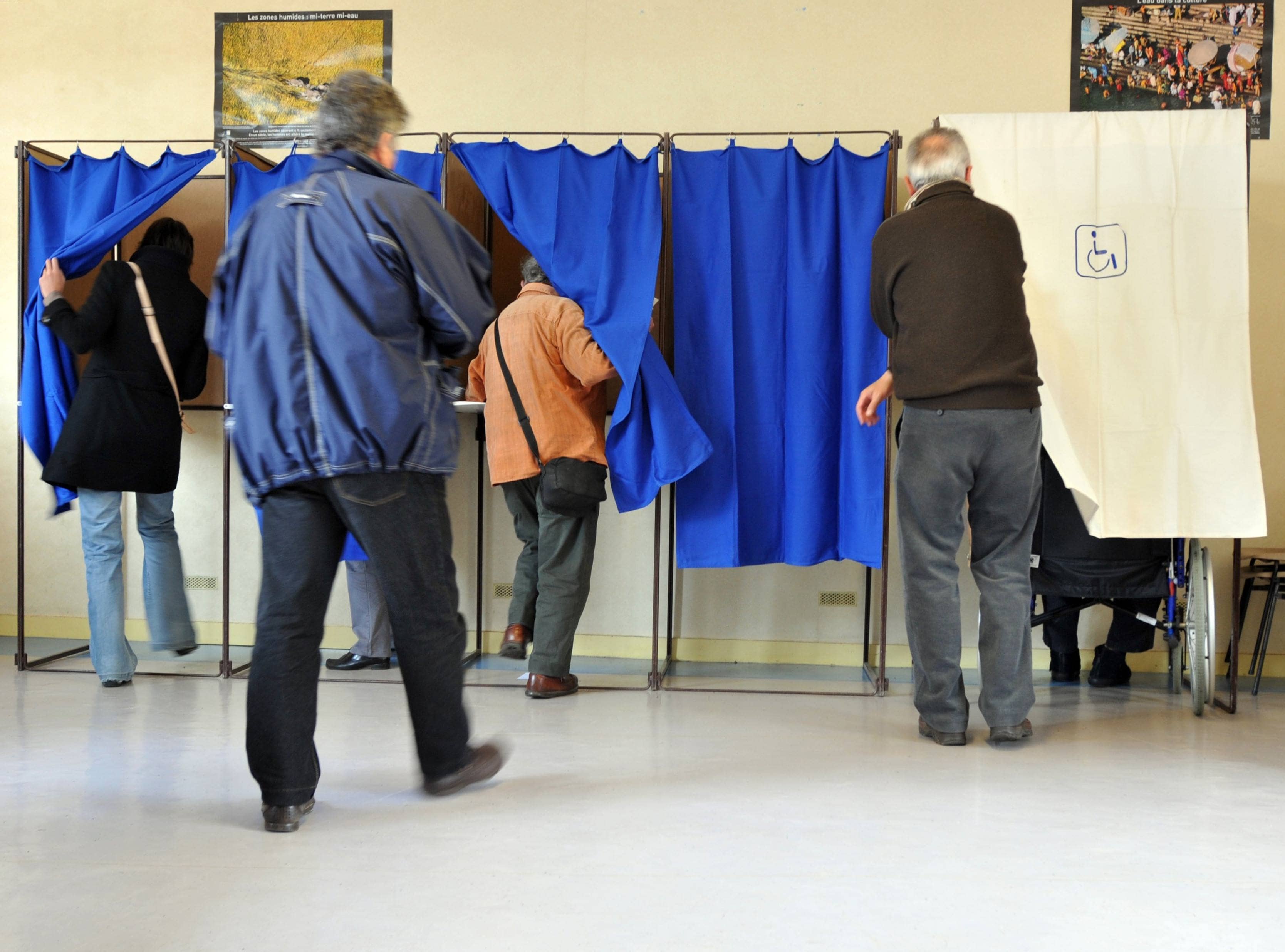 Anvers : Voici sans doute le cliché le plus insolite des élections européennes !