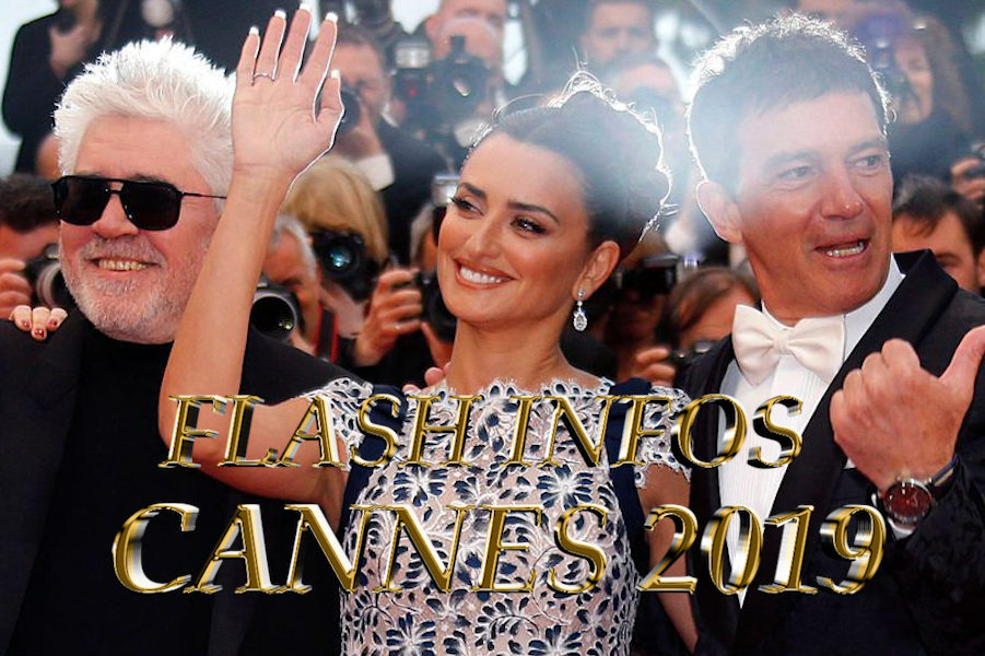 Flash Infos Cannes 2019 : Penélope Cruz radieuse au bras d'Antonio Banderas