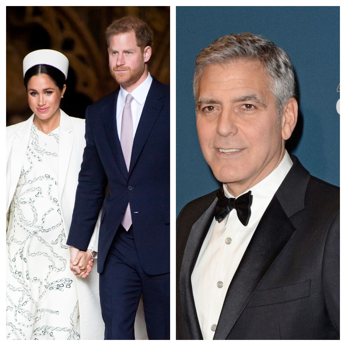 Meghan Markle maman : Son fils sera-t-il le filleul de George Clooney ?