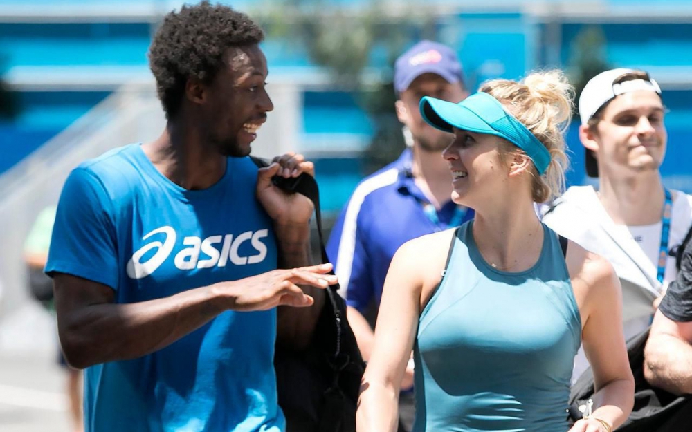 Roland-Garros : Quand Gaël Monfils se fait recadrer par sa chérie, Elina Svitolina