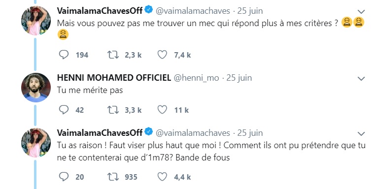 Vaimalama Chaves en couple avec un Youtubeur ? Miss France 2019 répond... et c'est très drôle !