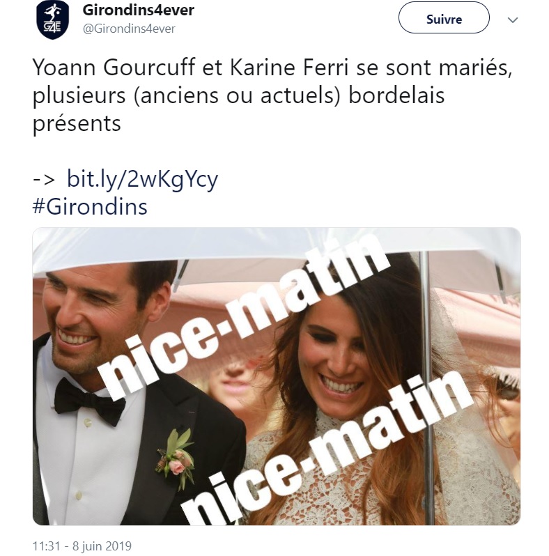 Karine Ferri et Yoann Gourcuff mariés : Découvrez les premières photos de leur mariage !