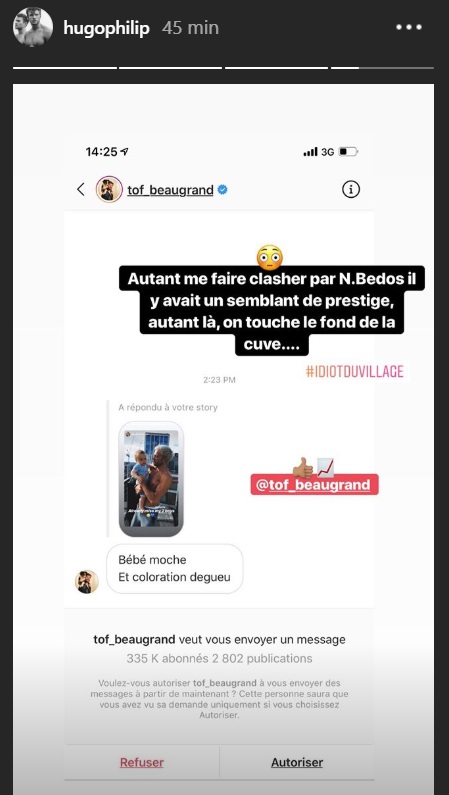 Caroline Receveur et Hugo Philip en colère : Christophe Beaugrand a-t-il taclé leur fils ?