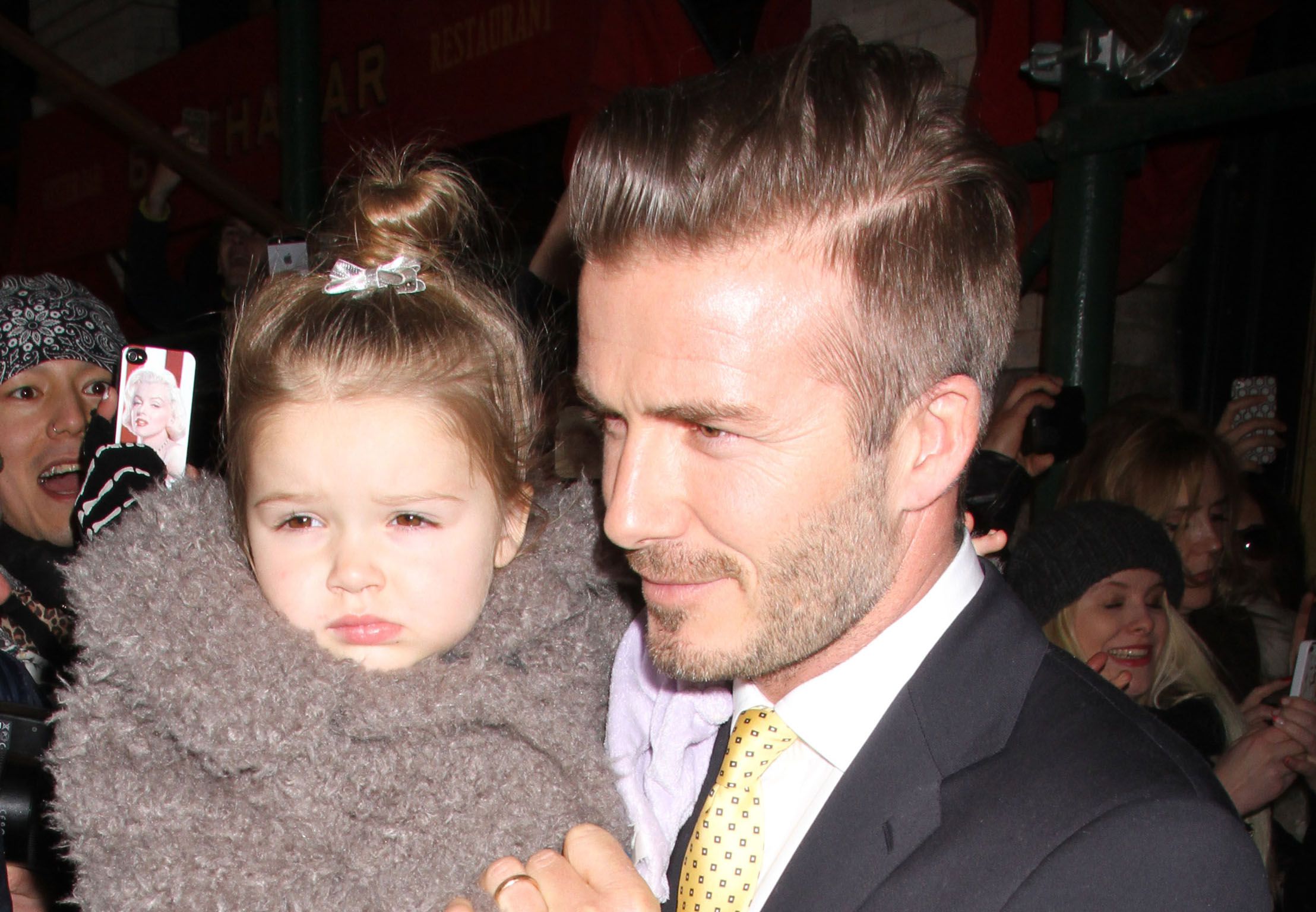 David Beckham : le nouveau baiser avec sa fille qui fait polémique !
