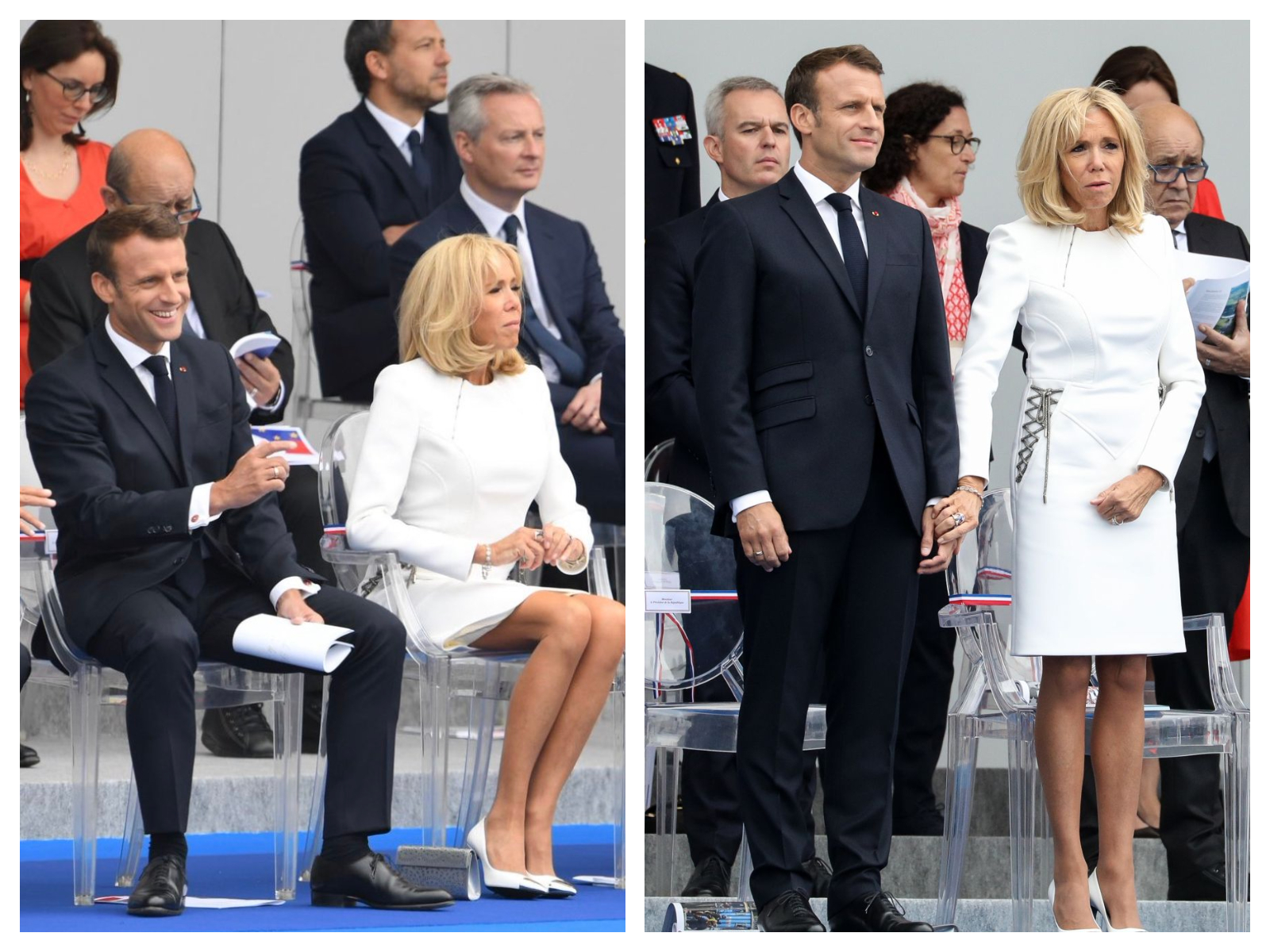 Brigitte et Emmanuel Macron : ce moment de complicité repéré par les internautes le 14 juillet