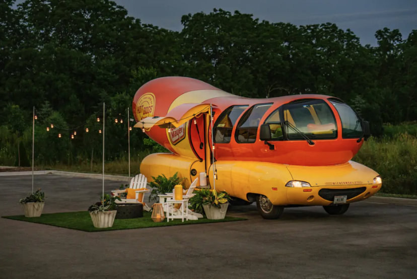 Aux Etats-Unis, vous pouvez dormir dans un... hot-dog !