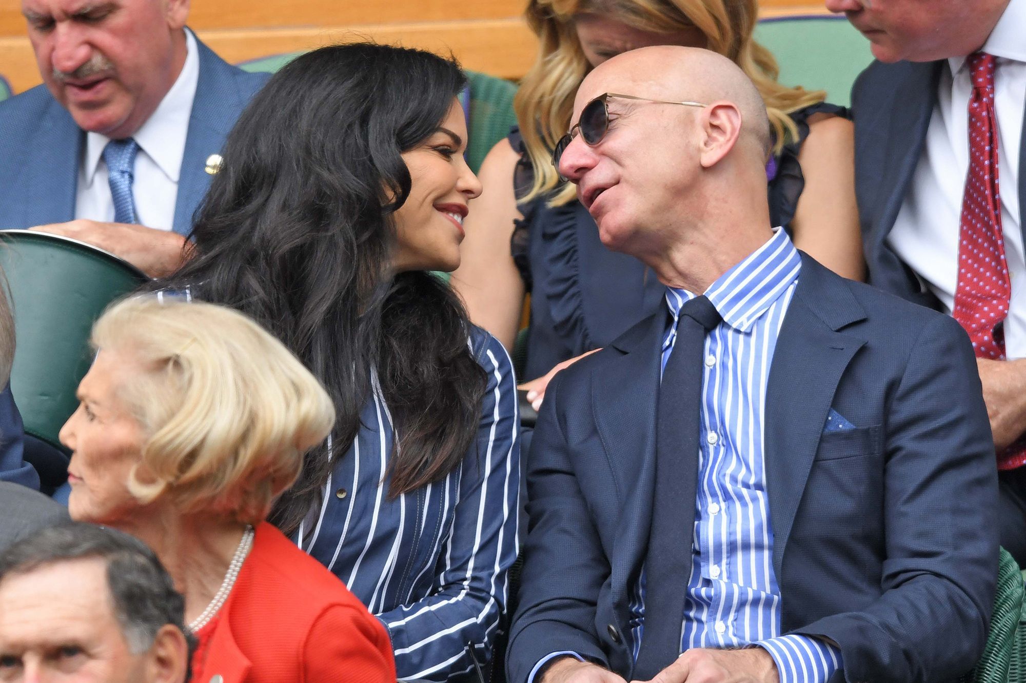 Jeff Bezos à Wimbledon : il s'affiche très amoureux avec sa maîtresse