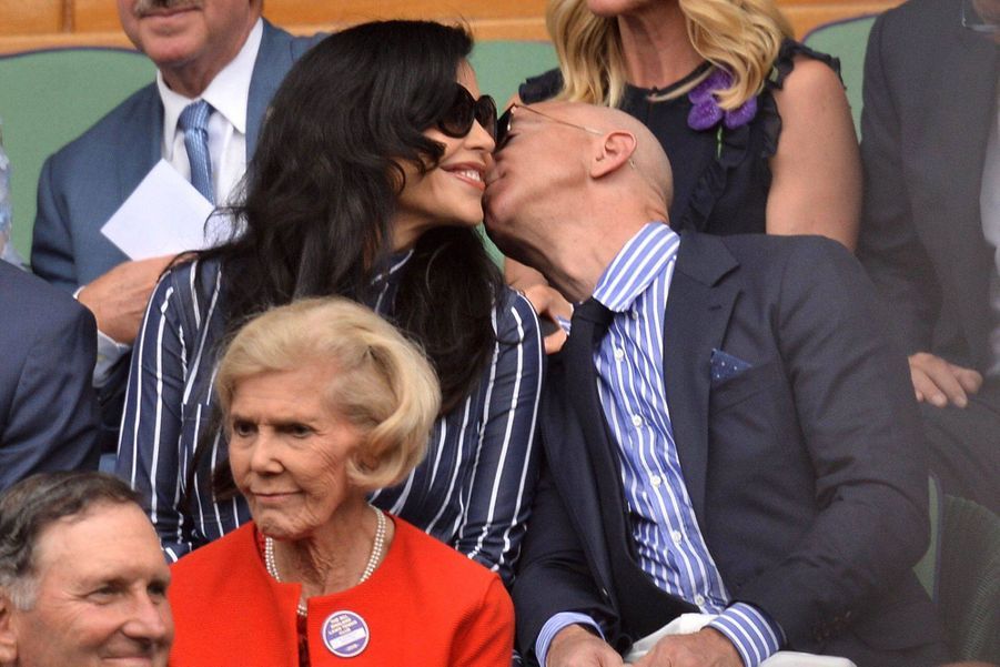 Jeff Bezos à Wimbledon : il s'affiche très amoureux avec sa maîtresse