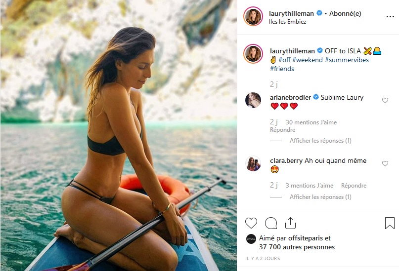 Laury Thilleman somptueuse en bikini : Un détail chiffonne ses fans