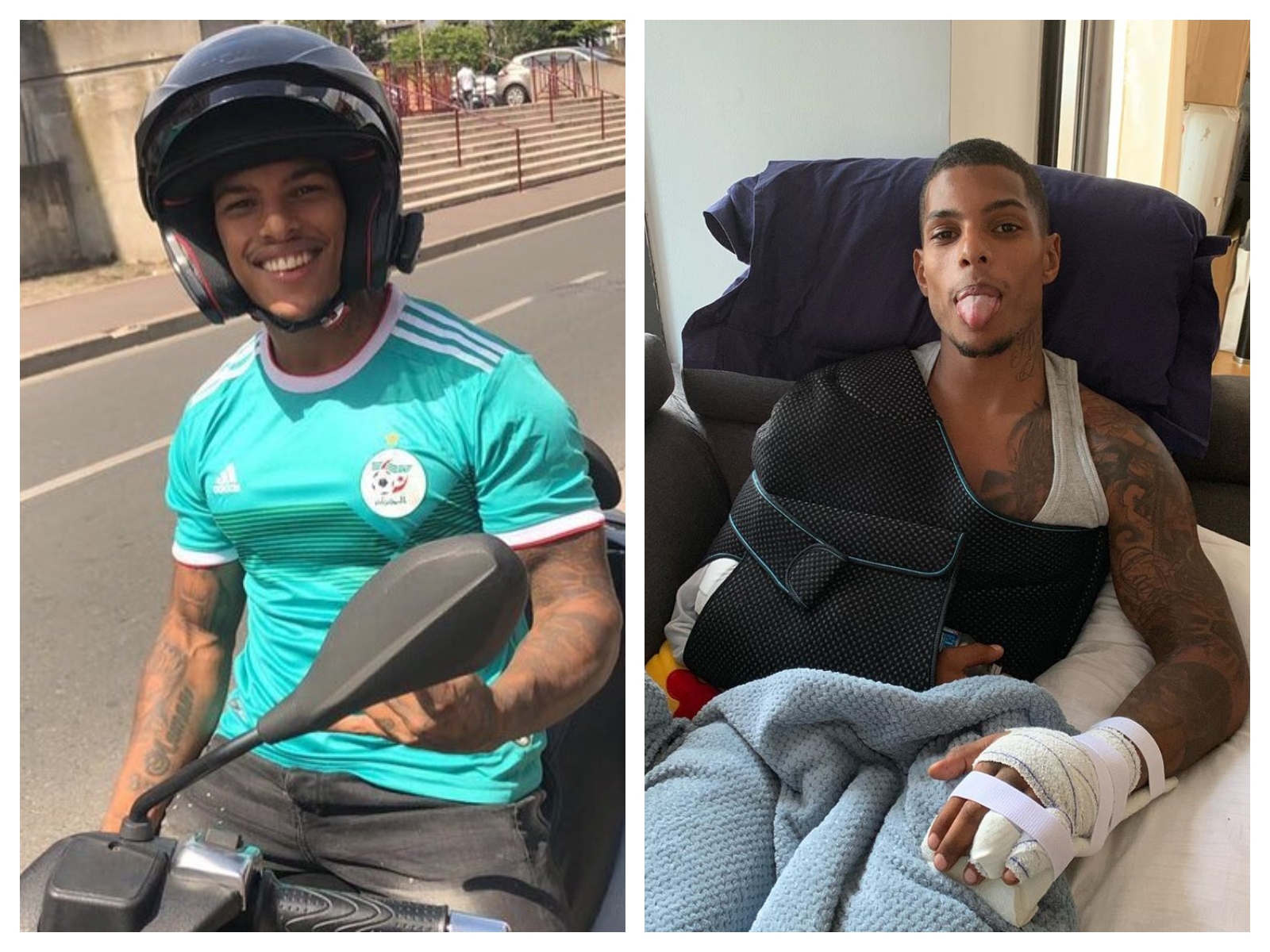 Marvin (MELAA4) victime d'un accident de moto : il dévoile l'étendue de ses blessures !