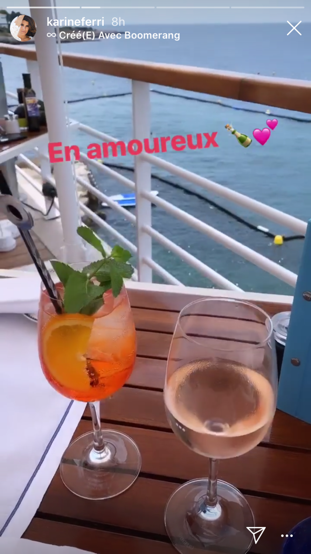 Karine Ferri amoureuse : Son adorable clin d'oeil à son mari Yoann Gourcuff