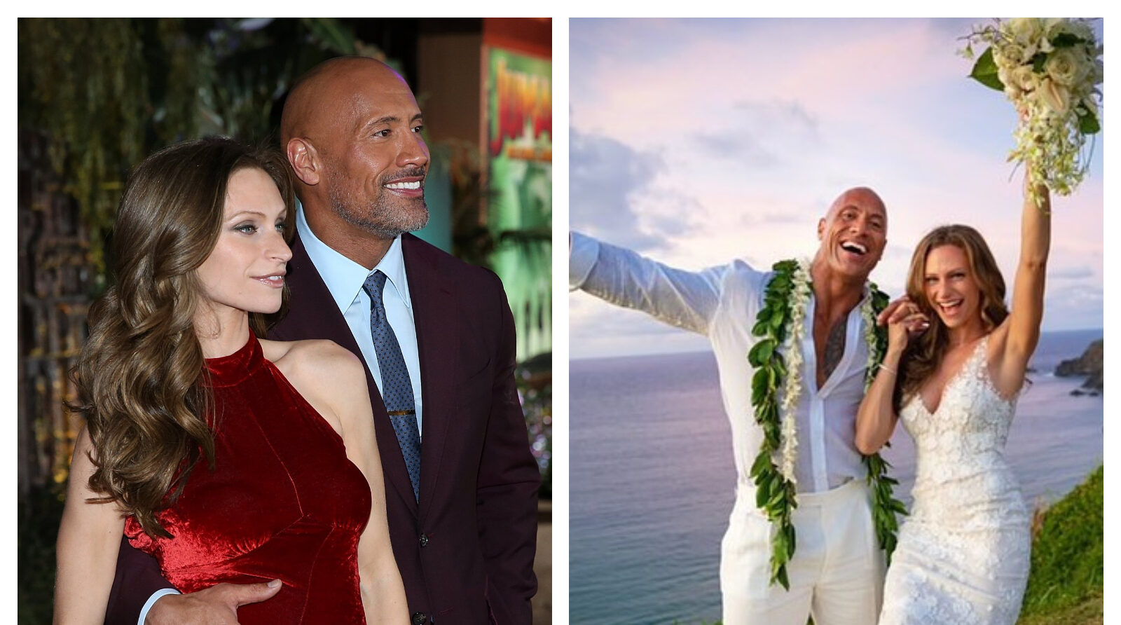Dwayne Johnson : &quot;The Rock&quot; s'est marié secrètement à Hawaï