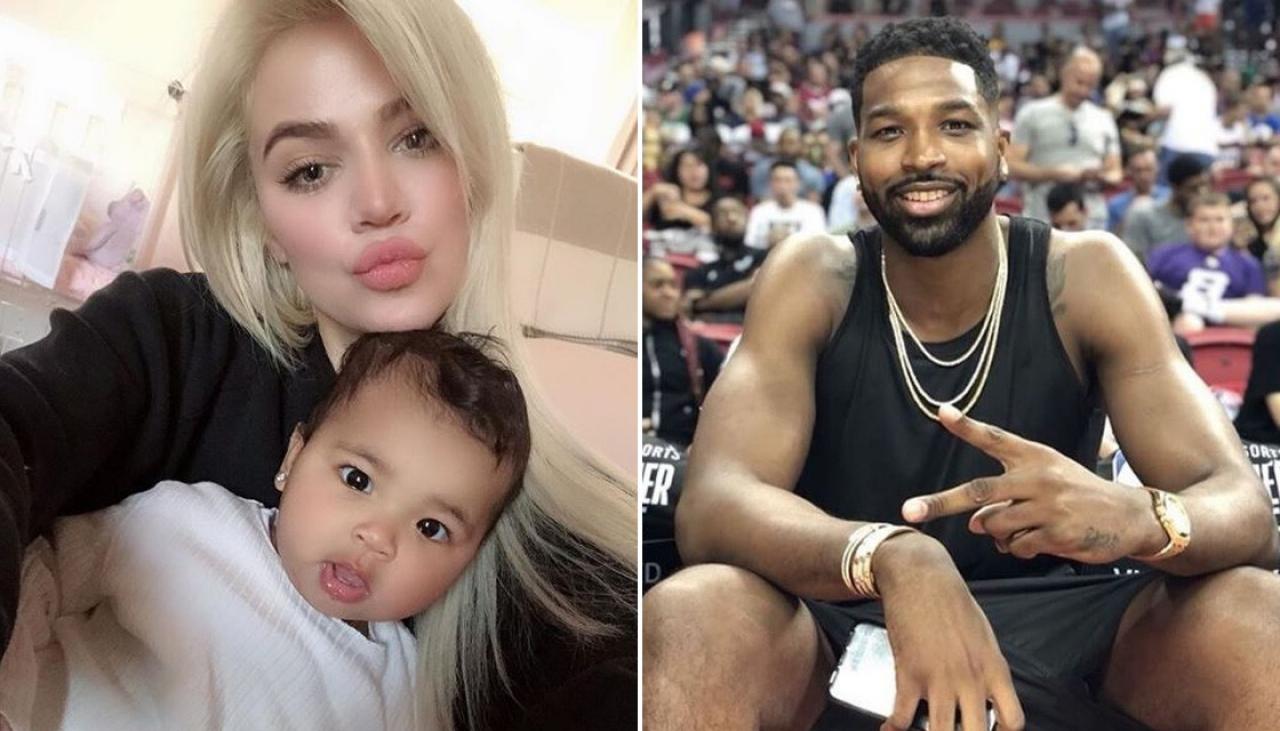 Khloé Kardashian "ravie" que sa fille passe du temps avec son père Tristan Thompson