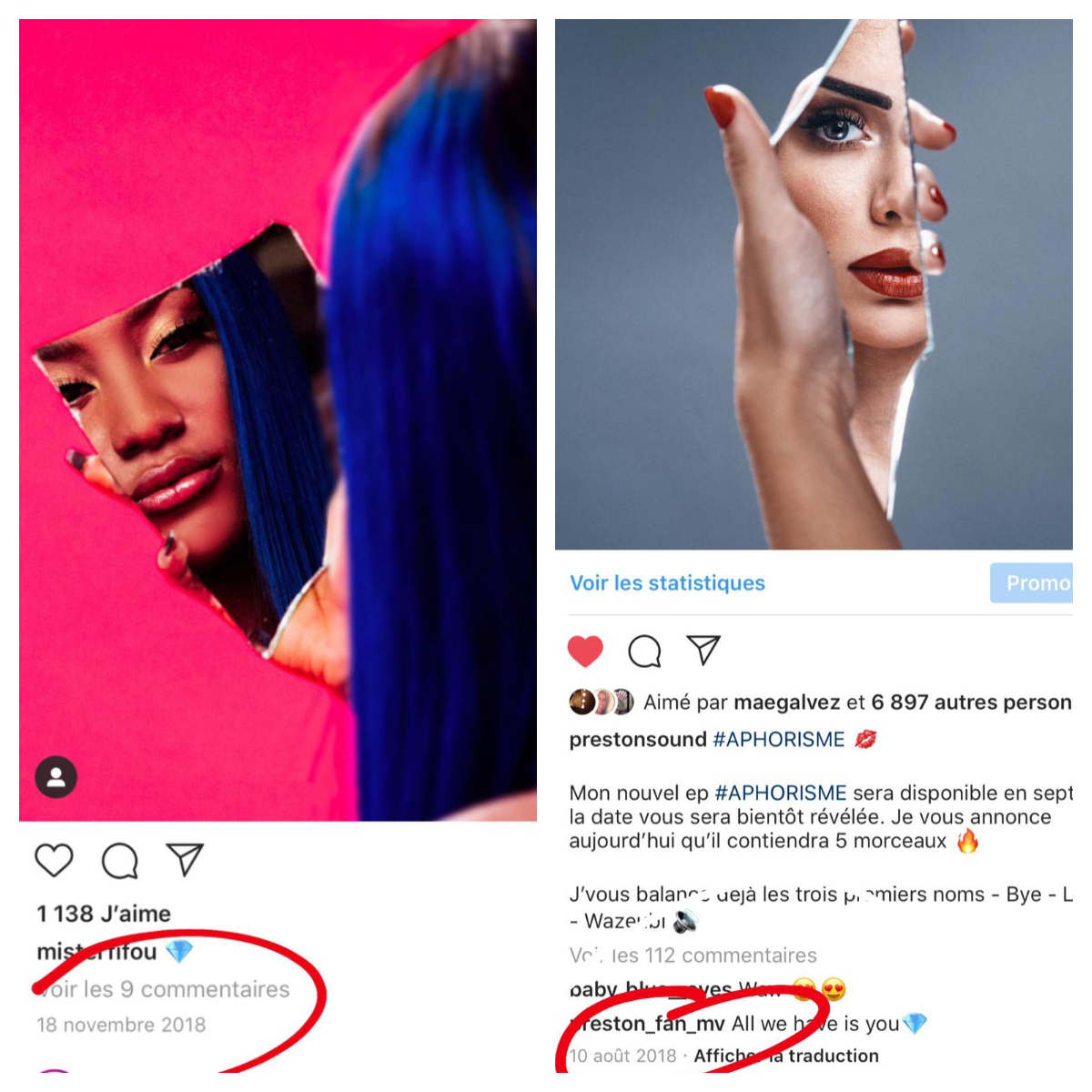 Aya Nakamura aurait-elle plagié Aurélie Preston ? Des photos sèment le doute