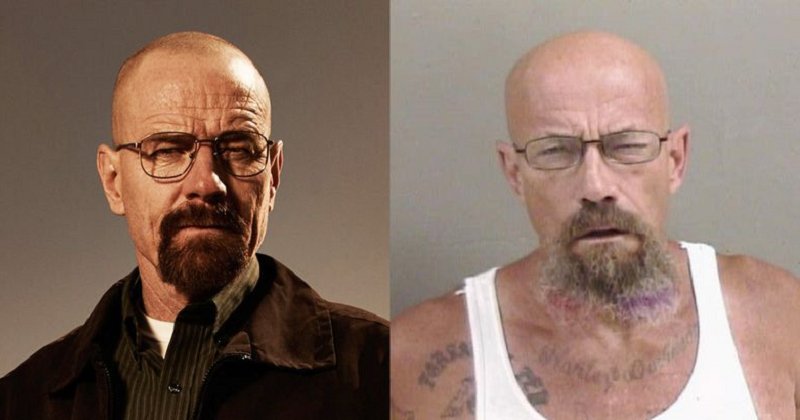 Breaking Bad : Le sosie de Walter White est recherché pour possession de drogue