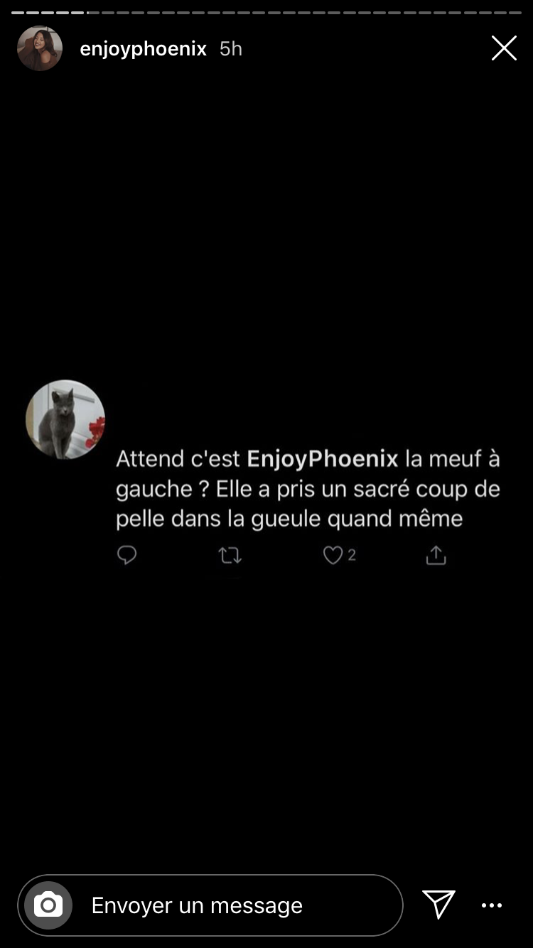 EnjoyPhoenix dénonce les commentaires haineux et grossophobes qu'elle reçoit au quotidien