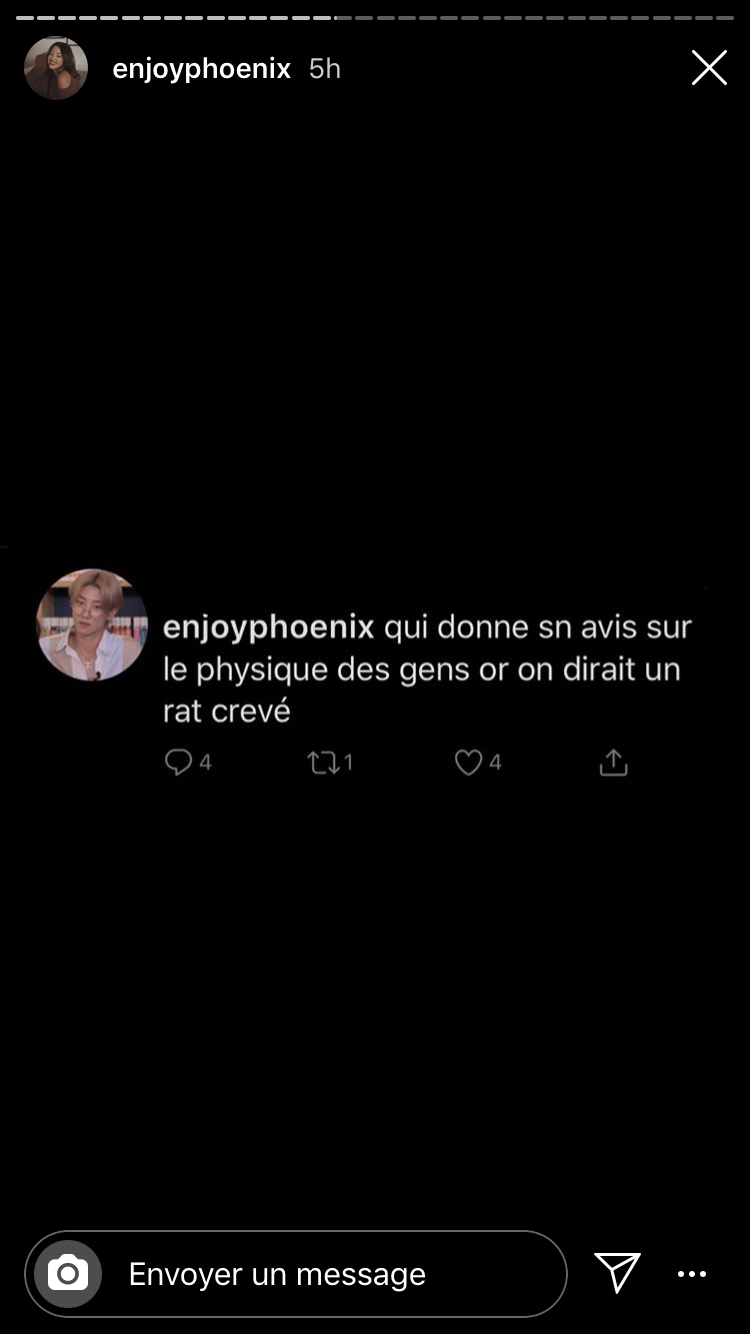 EnjoyPhoenix dénonce les commentaires haineux et grossophobes qu'elle reçoit au quotidien