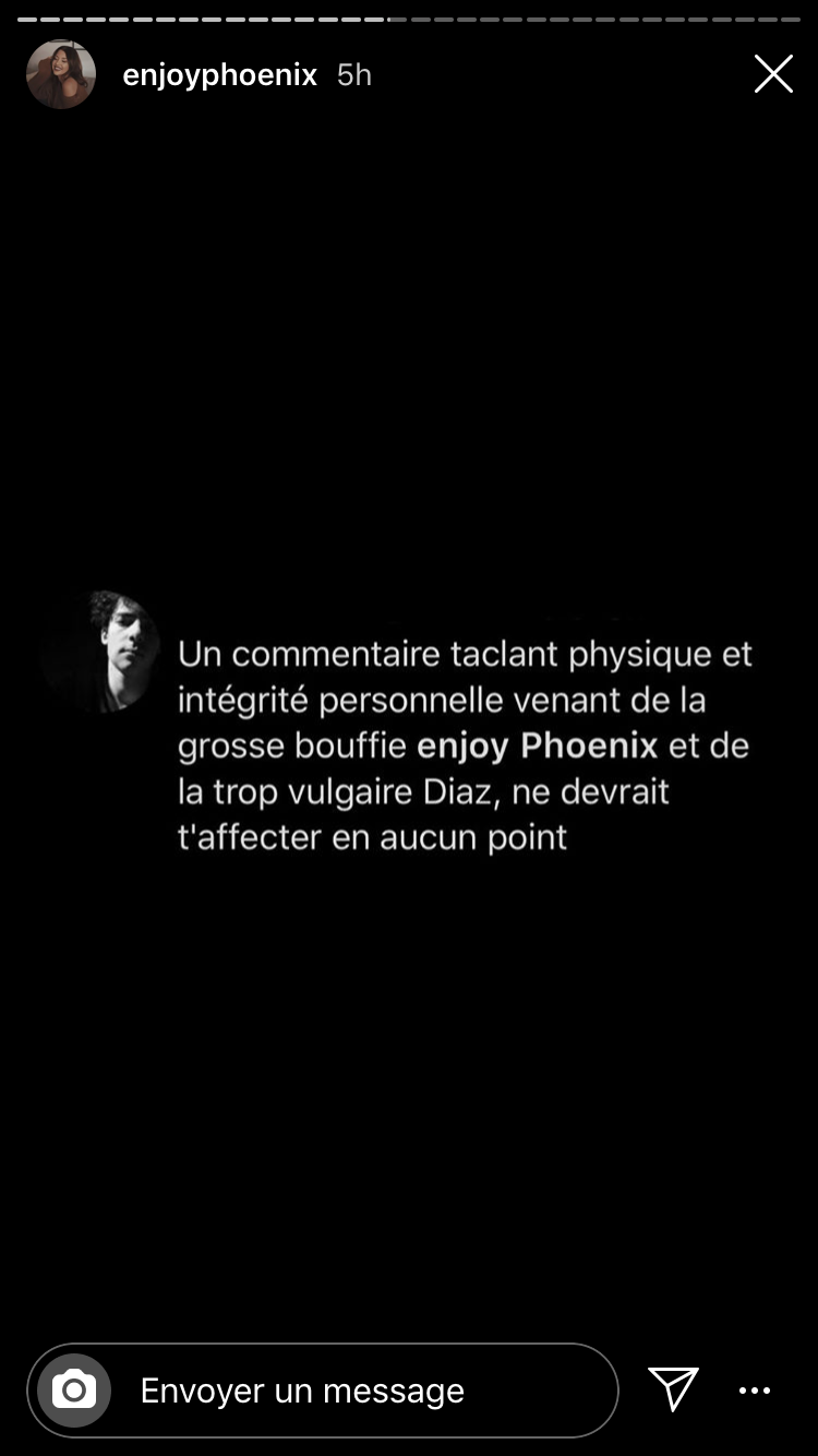 EnjoyPhoenix dénonce les commentaires haineux et grossophobes qu'elle reçoit au quotidien