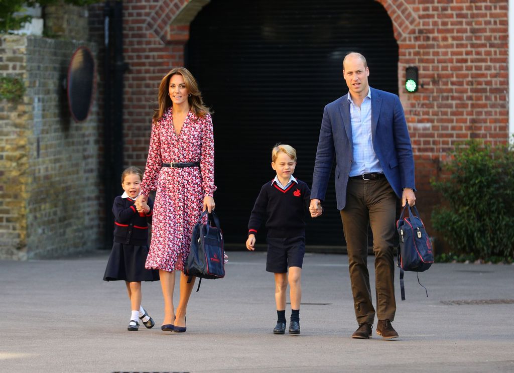 Kate et William : découvrez en images la rentrée des classes de George et Charlotte