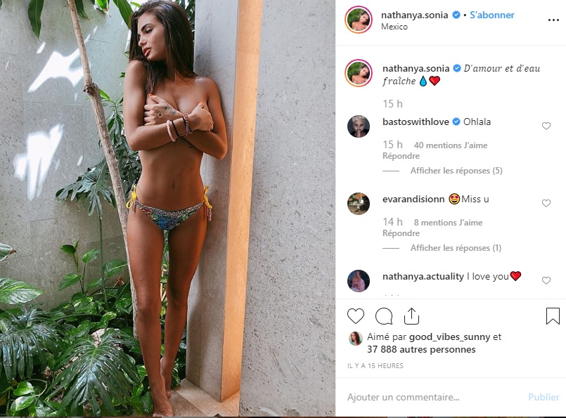 Nathanya (LMvsMonde4) ne laisse pas ses fans de glace et pose topless