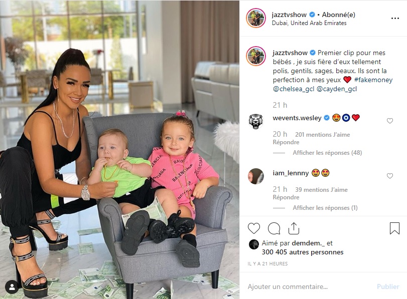 Jazz (JLC Family) : la photo avec ses enfants qui ne passe pas