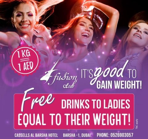 Dubaï : Un bar offre des boissons gratuites aux femmes en fonction de leur poids