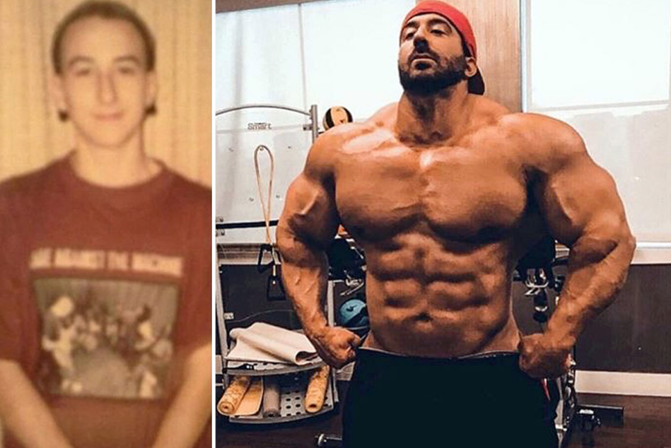 Musculation : Surnommé &quot;Cure-dent&quot; à l’adolescence, il se transforme en Hulk