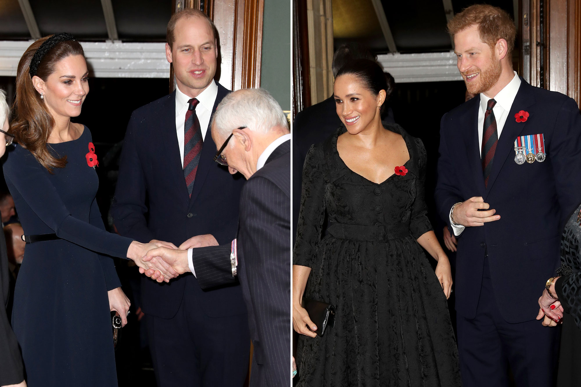 Pourquoi Meghan et Harry n'étaient pas assis à côté de Kate et William pour le Remembrance Day ?