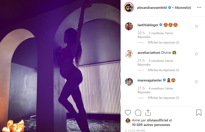 Alexandra Rosenfeld enceinte : des anciennes Miss France sous le charme de son baby bump