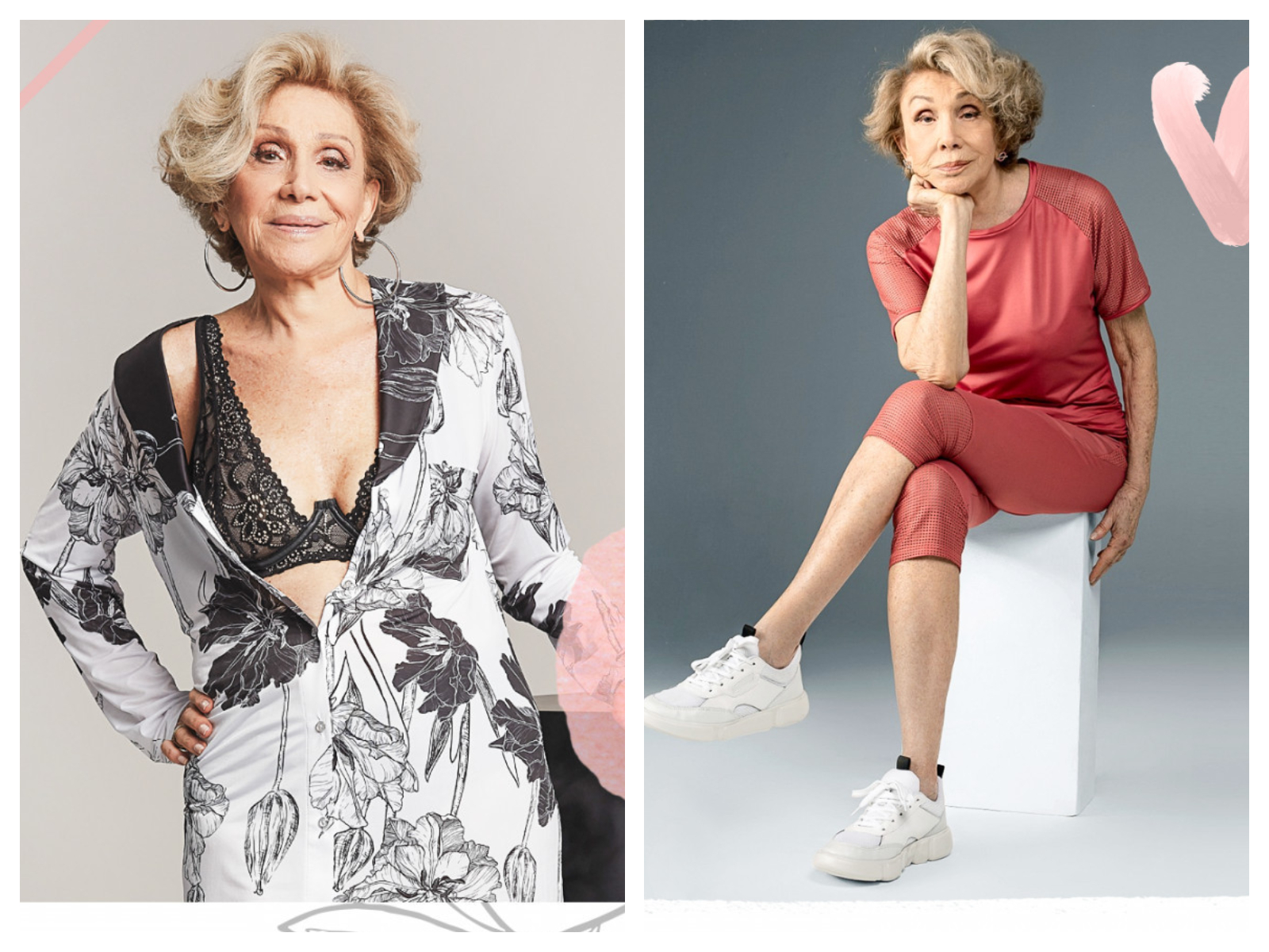 Helena Schargel : à 80 ans, elle est encore modèle pour lingerie fine