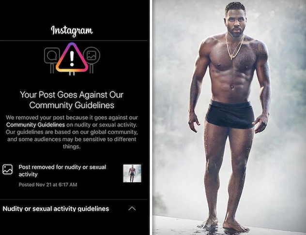 Jason Derulo : Instagram censure une photo beaucoup trop sexy du chanteur