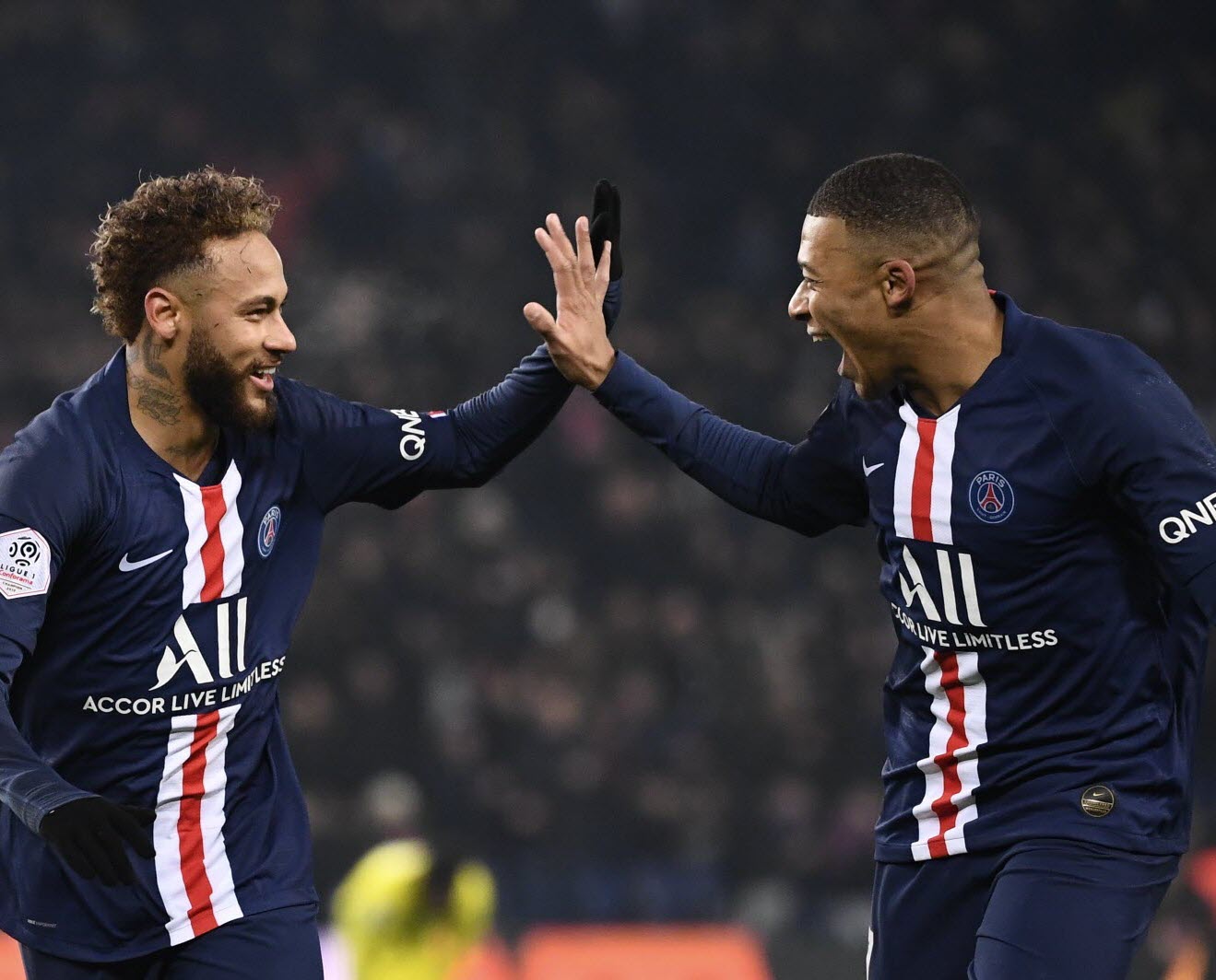  Neymar et Kylian Mbappé @DR