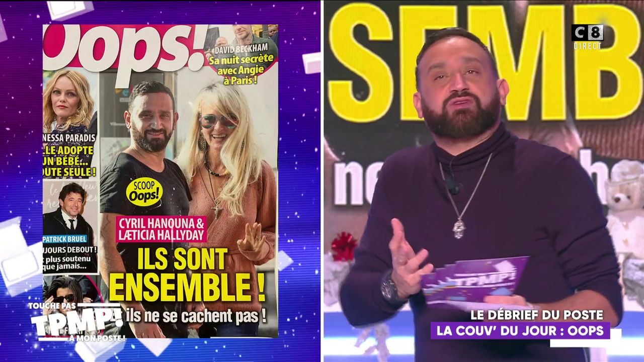 Laeticia Hallyday et Cyril Hanouna en couple ? L'animateur réagit à la rumeur... et c'est très drôle !