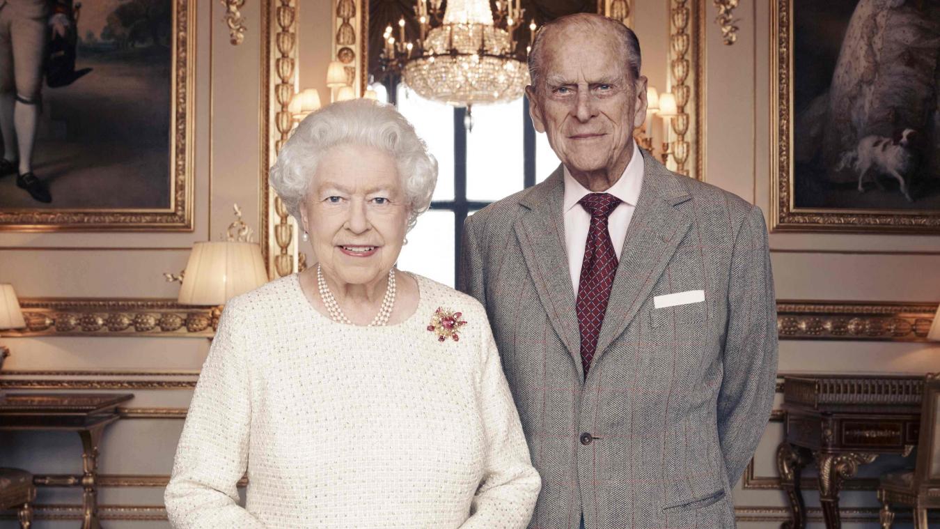  Elizabeth II et le prince Philip @ Buckingham Palace