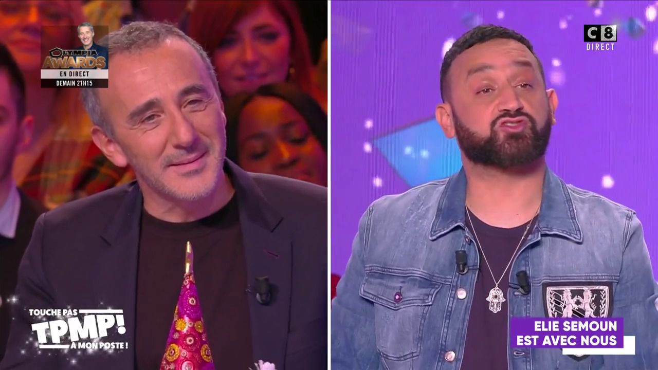 TPMP : Cyril Hanouna adore Elie Semoun et il le dit sans ciller !